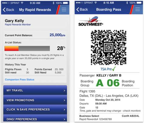 Southwest Airlines app now supports mobile boarding passes in 28 airports