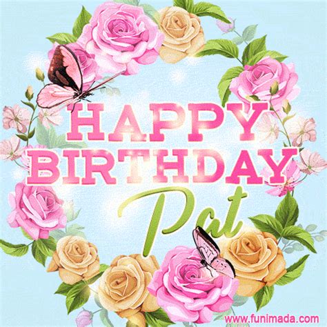 Happy Birthday Pat GIFs - Download on Funimada.com