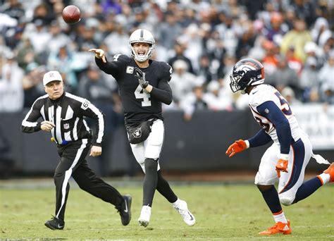 Raiders beat Broncos 21-14 in fight-filled game - The Pajaronian ...