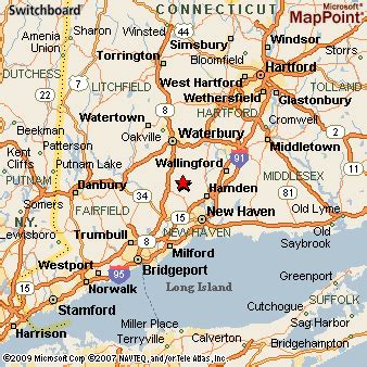 Where is Bethany, Connecticut? see area map & more