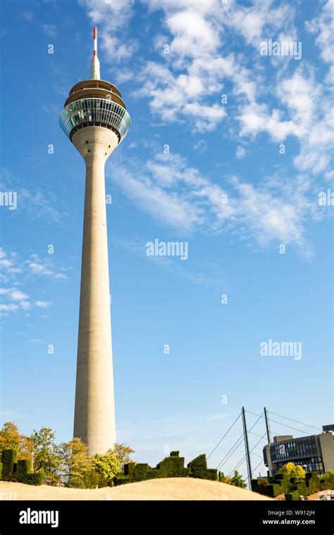 Rheinturm in Dusseldorf - Germany Stock Photo - Alamy