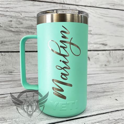 Personalized 24 oz YETI Mug with Magslide lid Custom Yeti Mug | Etsy