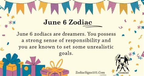 June 6 Zodiac is Gemini, Birthdays and Horoscope - ZodiacSigns101