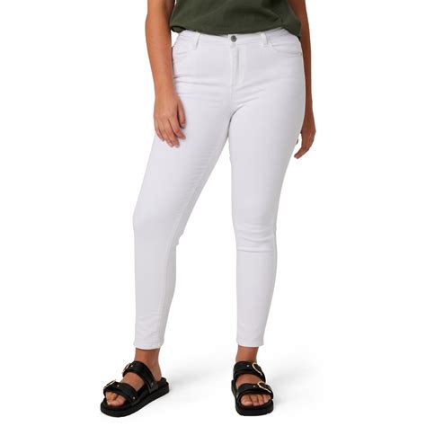 The 1964 Denim Company Women's Sienna Jean - White | BIG W