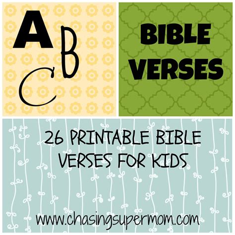 ABC Bible Verses Bible Quotes About Children, Best Bible Quotes, Scripture Memorization, Bible ...