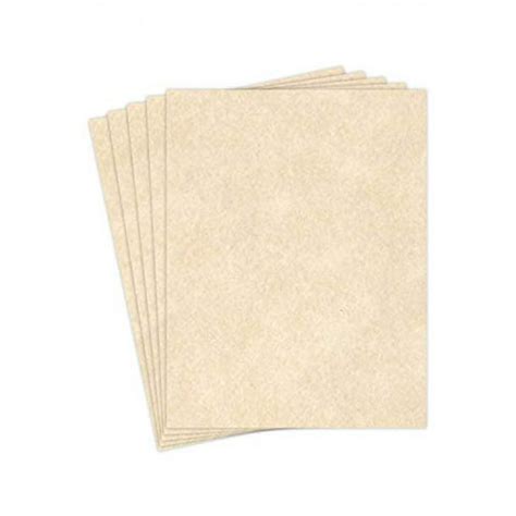 Imitation Parchment Paper 50 Sheets 8.5 X 11 (Color: Natural) - Walmart.com - Walmart.com