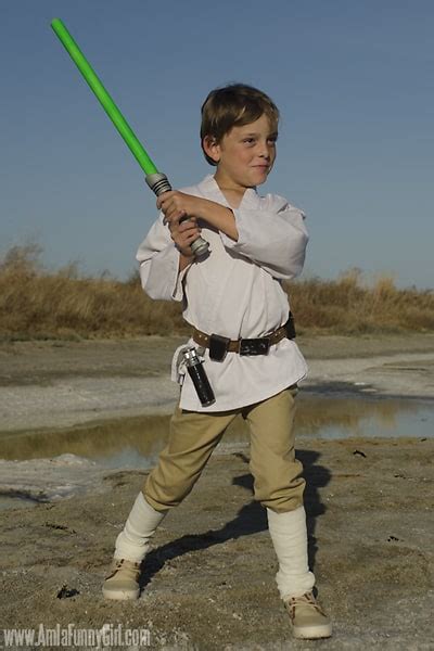 Kids Luke Skywalker Costume DIY | More Than Thursdays