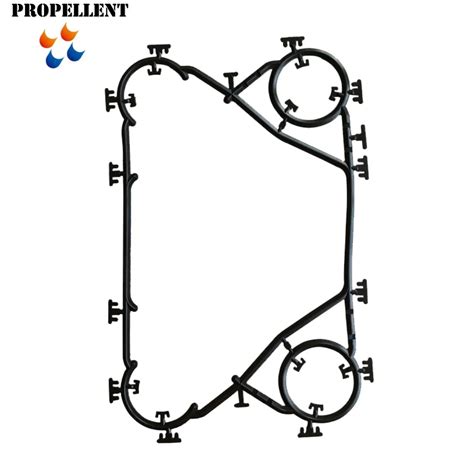 Epdm Plate Heat Exchanger Gasket Ts6m For Havc Refrigeration - Buy Plate Heat Exchanger Gasket ...