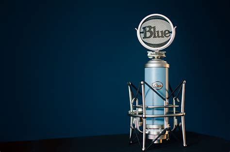 Blue and gray Blue condenser microphone, HD wallpaper | Peakpx