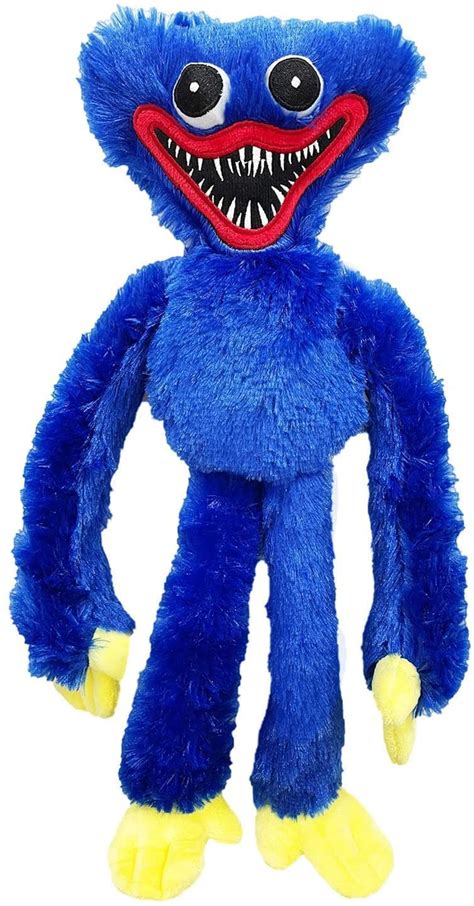 Buy KAYA4Y Poppy Playtime Huggy Wuggy Plushie Toy,Blue Monster Horror Plush Monster Toy,Horror ...