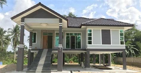 Design Kreatif Kontraktor Ini Berjaya Zahirkan Rumah Kampung Moden Milik Pesara Guru - IMPIANA