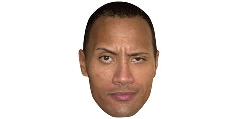 Dwayne 'The Rock' Johnson (Eyebrow) Big Head - Celebrity Cutouts