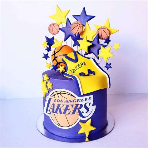 Lakers Cakes for LA Fans in 2021 | Basketball birthday cake, Cake ...