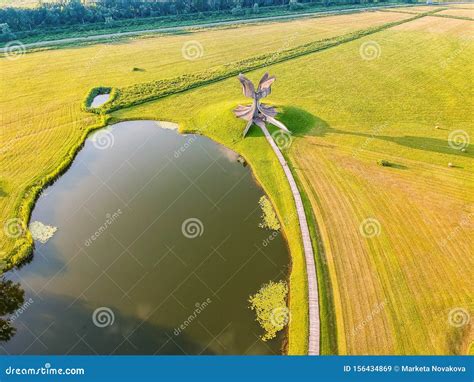 Jasenovac, Croatia - July 14, 2019. Areal of Memorial and Museum of ...