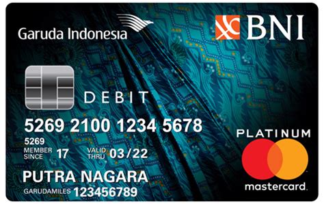 Kartu Debit BNI Garuda | BNI