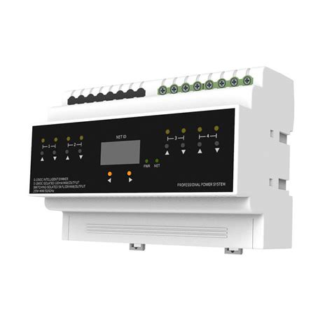 DC-NET Dimming Controller Commercial Lighting Control Systems DIN-RAIL ...