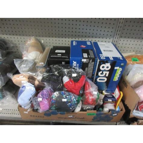 Box of Assorted Amazon Overstock Merchandise