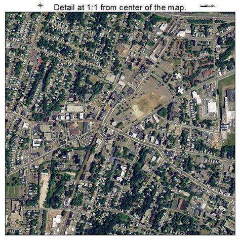 Aerial Photography Map of Meriden, CT Connecticut