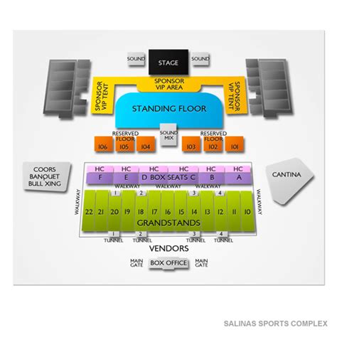 Salinas Sports Complex Concert Tickets