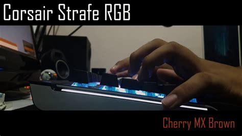 Cherry MX Brown Typing sound - YouTube