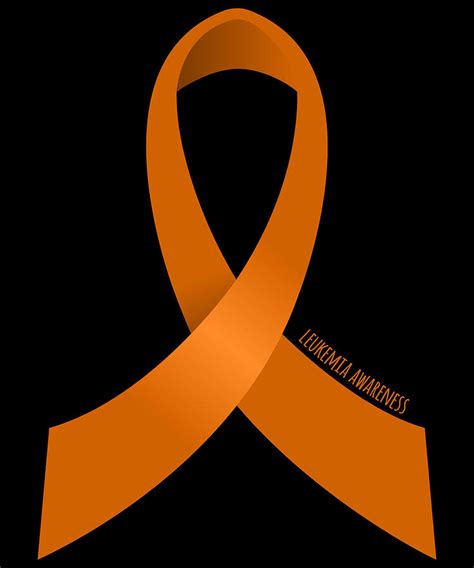 Leukemia Awareness Ribbon Digital Art by Flippin Sweet Gear - Pixels