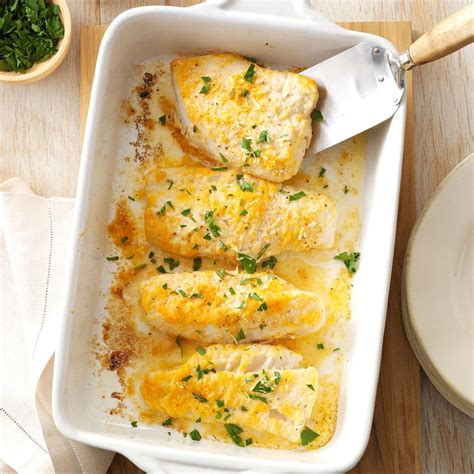 Lemon-Parsley Baked Cod Recipe: How to Make It | Taste of Home