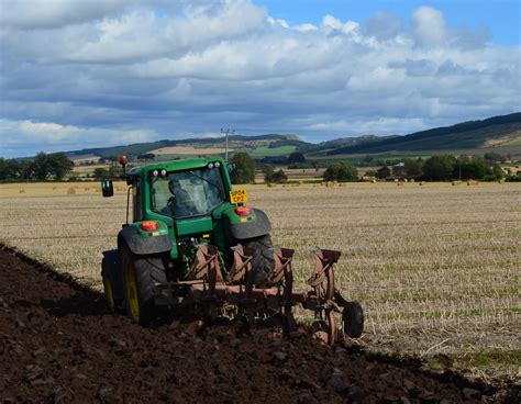 Tour Scotland: Tour Scotland Photographs Farmer Ploughing Perthshire ...