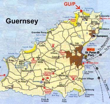 Guernsey Map and Guernsey Satellite Images