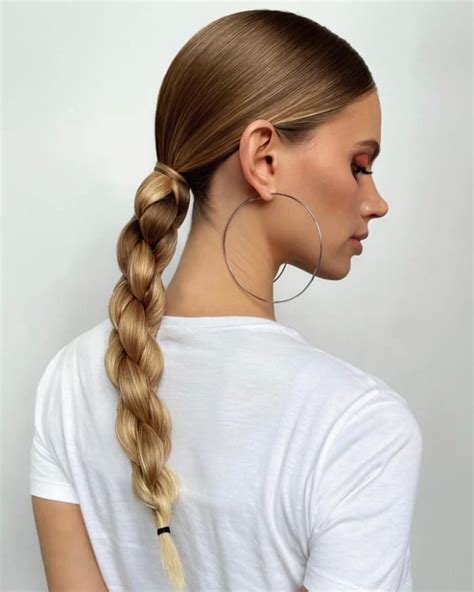 42 Cute Braided Ponytail Ideas to Wear with Anything - Hairstyle on Point