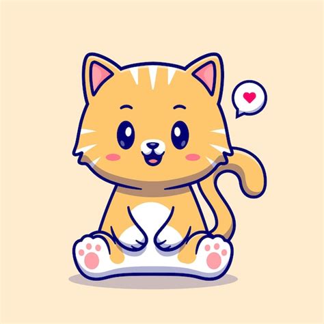 Cute Cat Cartoon Images - Free Download on Freepik