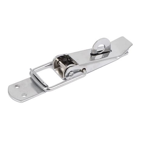 Toolbox Equipment Box Iron Chrome Plated Toggle Latch Hasp 145mm Length