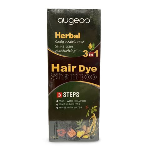 Black Hair Color Shampoo 3 in 1 | 500ml / 16.9 Fl Oz | Herbal Ingredie – Salon and Spa Wholesaler