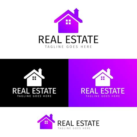 Premium Vector | Real estate and realtor premium logo design templates