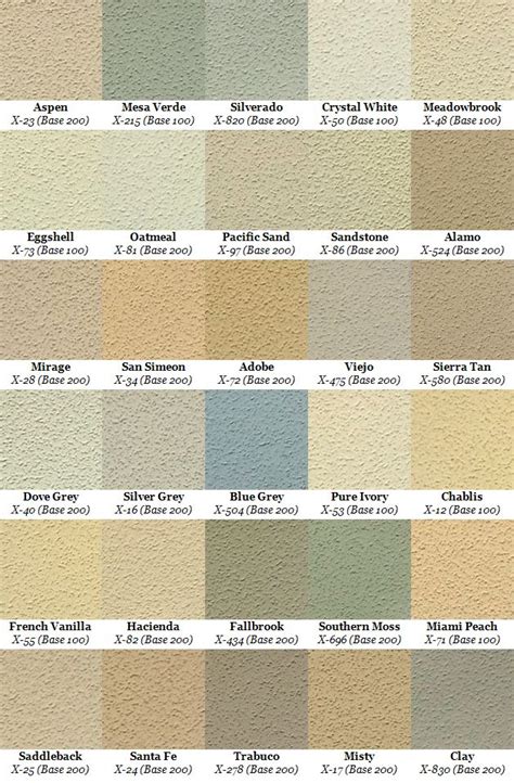 Stucco color samples | Exterior paint colors for house, House paint ...