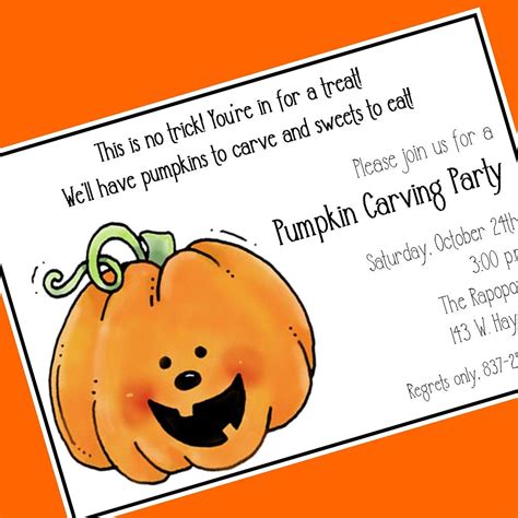 Pumpkin Carving Party Invitation Wording Allwording | Hot Sex Picture