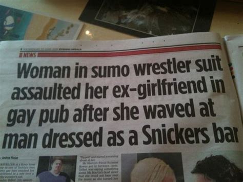 20 Funny Newspaper Headlines