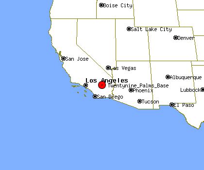 Twentynine Palms Base Profile | Twentynine Palms Base CA | Population, Crime, Map