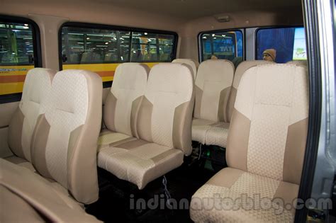 Tata Winger DICOR BS4 seating at the Bus and Special Vehicle Show 2015