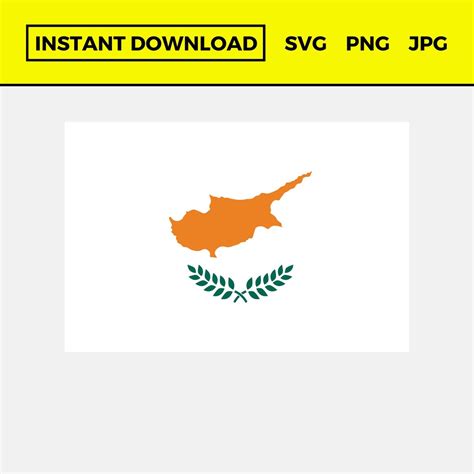 Cyprus Flag Svg, Cyprus Flag Png, Cyprus Flag, Cypriot Flag Svg, Cypriot Flag Png, Cypriot Flag ...