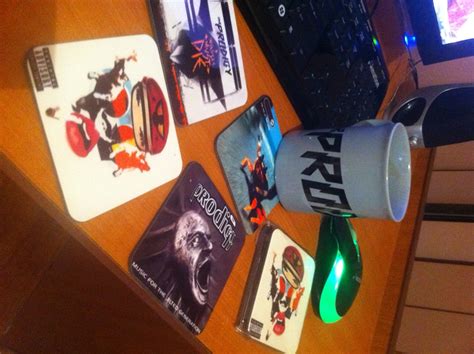 The Prodigy Album Cover COASTER Set – The Prodigy Fanboy – Liam Howlett Keith Flint & Maxim.