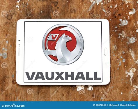 Vauxhall car logo editorial image. Image of lotus, motorcycle - 90872045