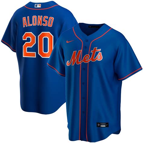 Pete Alonso New York Mets Nike Youth Alternate 2020 Replica Player ...