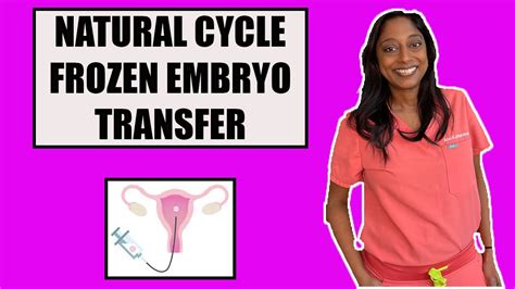 NATURAL CYCLE FROZEN EMBRYO TRANSFER CYCLE - YouTube