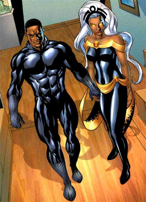 Black Panther and Storm Black Characters, Comic Book Characters, Comic ...