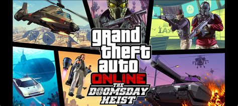 Grand Theft Auto Online: The Doomsday Heist out now on PlayStation 4