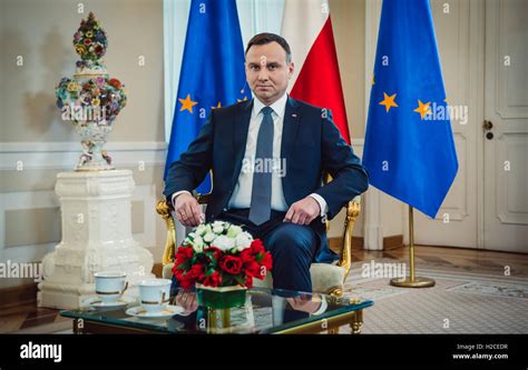 President of Poland Andrzej Duda Stock Photo - Alamy