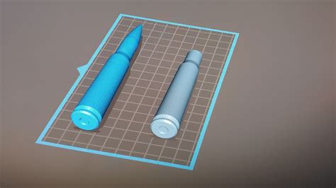 STL file M2HB Ammo Can and Rounds 🥫・3D printer model to download・Cults