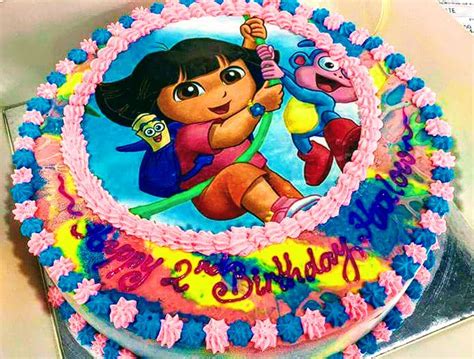 Dora the explorer ice cream cake made at #Aspley #Dbay :-) Call now on ...