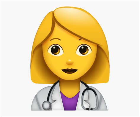 Emoji Doctor Png , Png Download, Transparent Png - kindpng