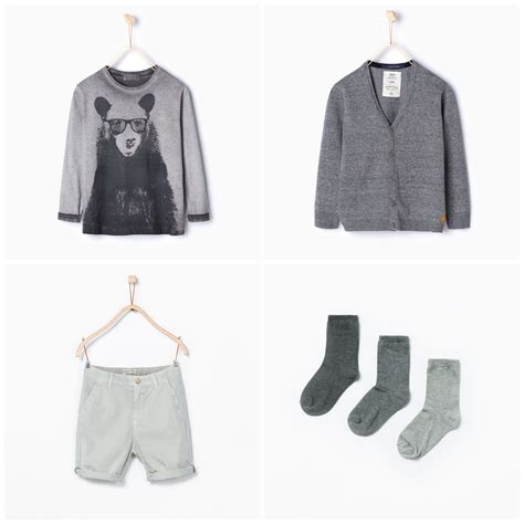 Zara kids new collection, gray and your male